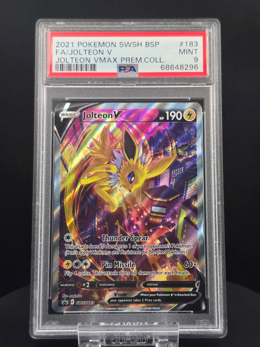 Jolteon V #SWSH183 Promo PSA 9 / 🇬🇧