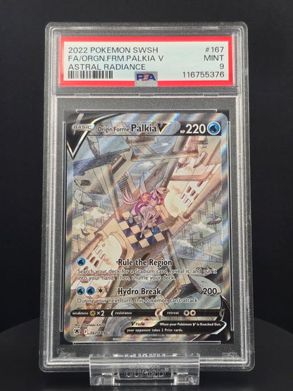 Origin Forme Palkia V #167 Astral Radiance PSA 9 / 🇬🇧