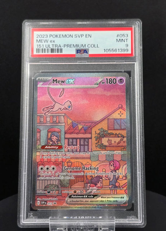Mew ex #53 Promo PSA 9 / 🇬🇧