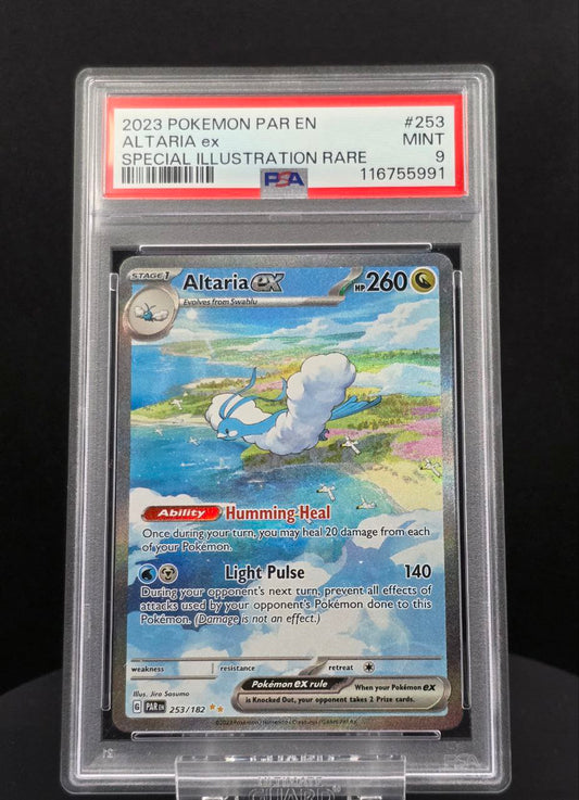 Altaria ex #253 Paradox Rift PSA 9 / 🇬🇧