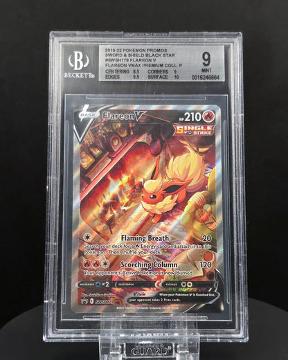 Flareon V #SWSH179 Promo BGS 9 / 🇬🇧