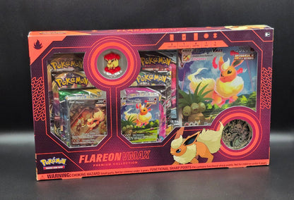 1 x Flareon VMAX Premium Collection box (First Print) / 🇬🇧