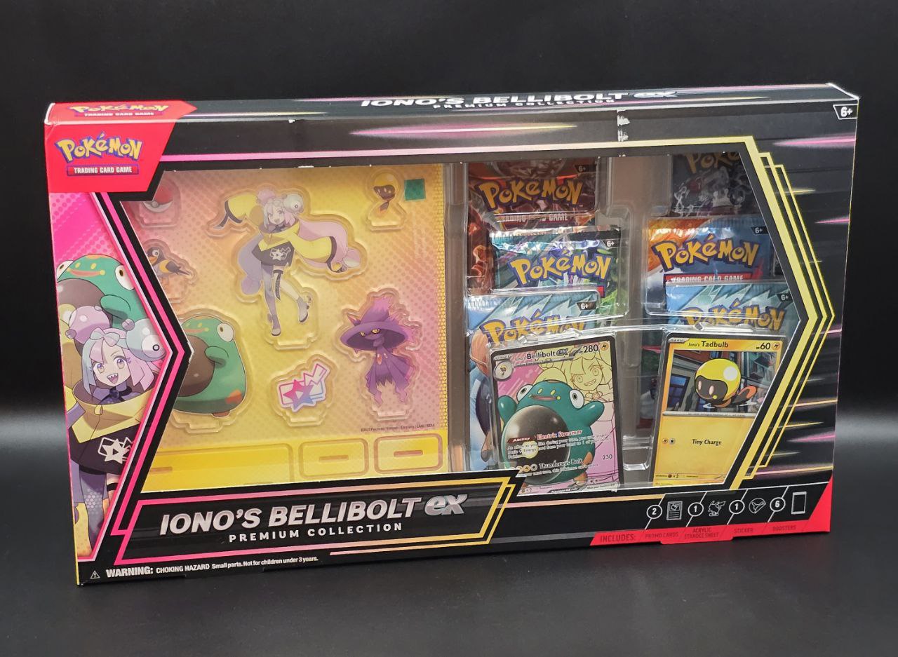 1 x  Iono’s Bellibolt ex Premium Collection Box / 🇬🇧