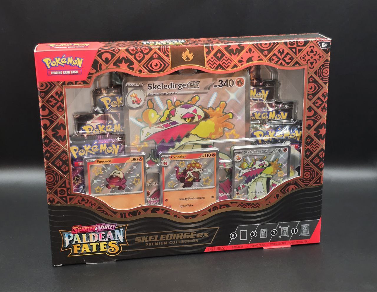1 x Skeledirge ex Premium Collection box / 🇬🇧