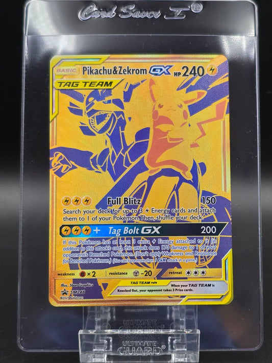 Pikachu & Zekrom GX #SM248 Promo NM / 🇬🇧