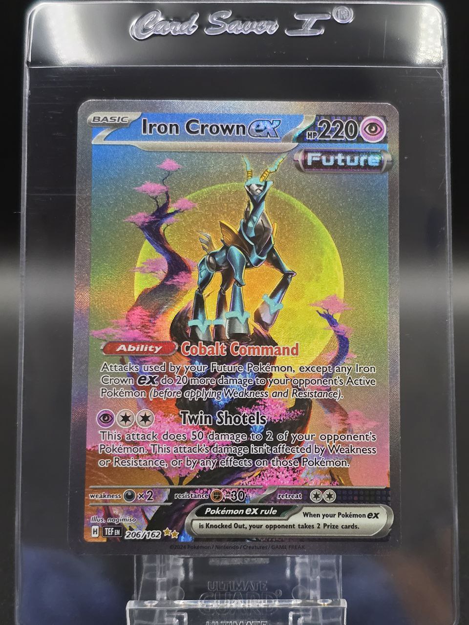 Iron Crown ex #206 Temporal Forces TEF NM / 🇬🇧