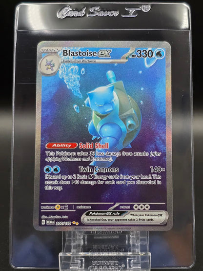 Blastoise ex #200 Scarlet & Violet 151 MEW NM / 🇬🇧