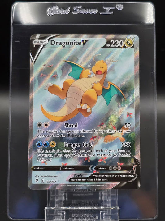 Dragonite V #192 Evolving Skies NM / 🇬🇧