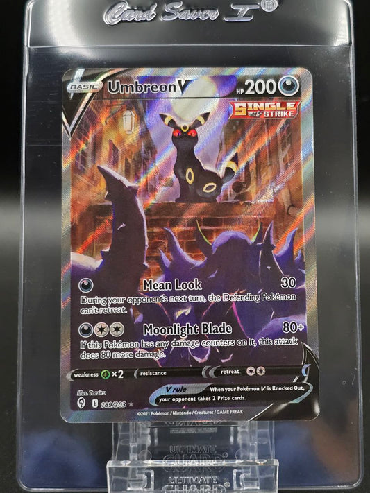 Umbreon V #189 Evolving Skies NM / 🇬🇧
