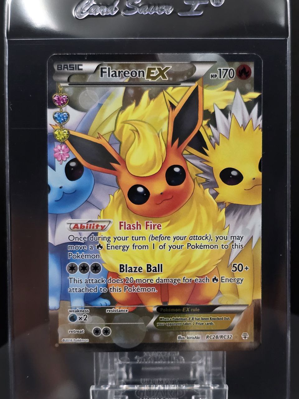 Flareon EX #RC28 Pokemon Generations NM / 🇬🇧