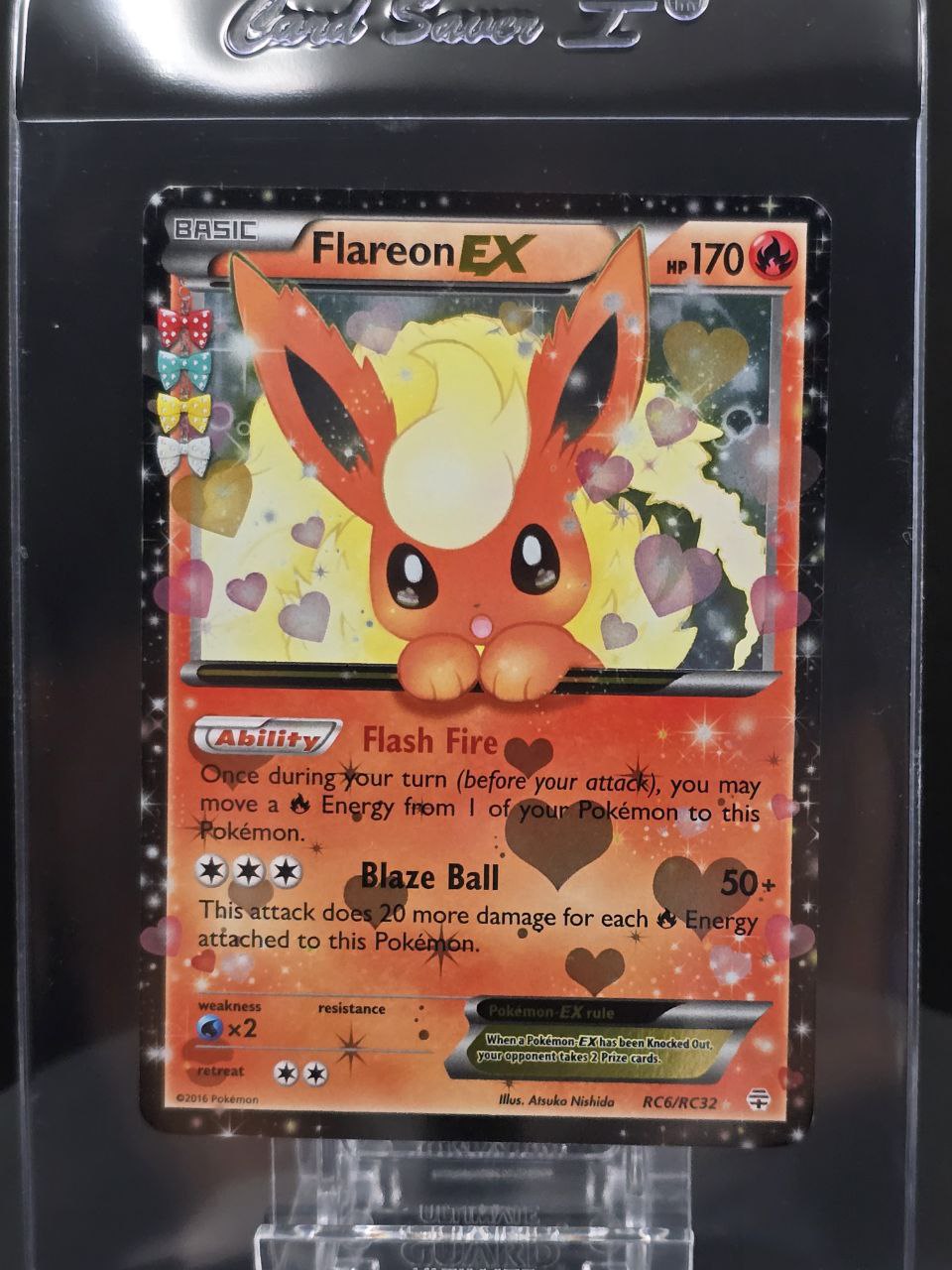 Flareon EX #RC6 Pokemon Generations NM / 🇬🇧
