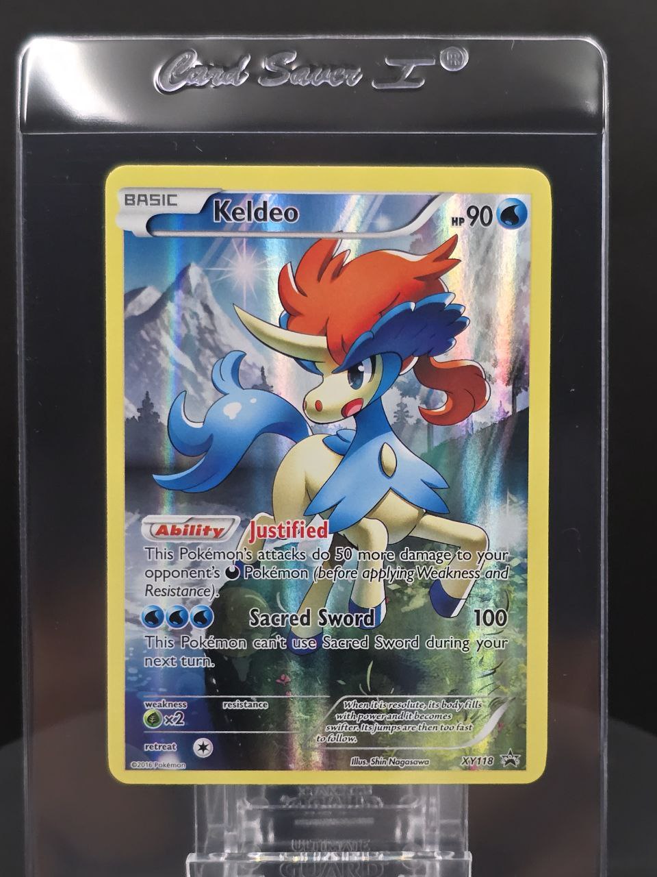 Keldeo #XY118 Promo NM / 🇬🇧